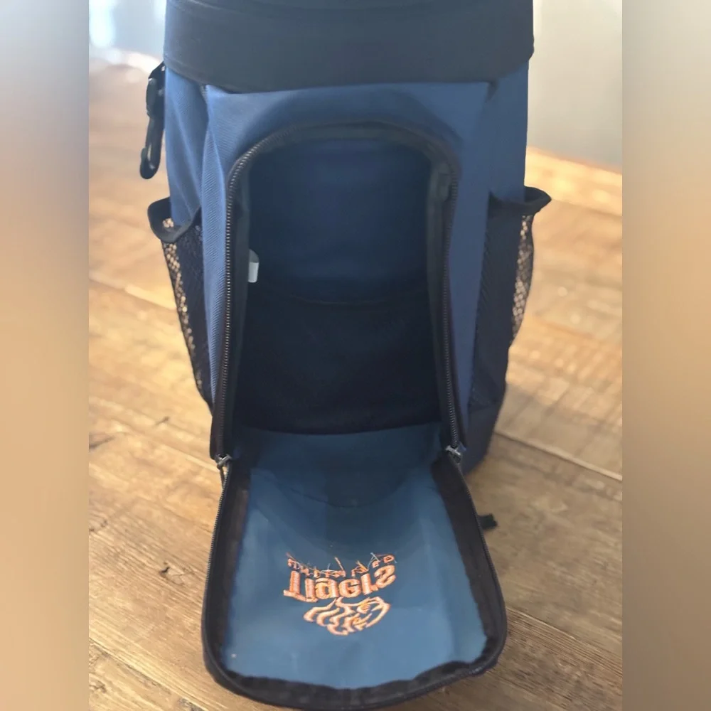 Tigers Travel Cooler Lunch Bag. Blue | Orange 12.5”x9” Insulated | Game Day